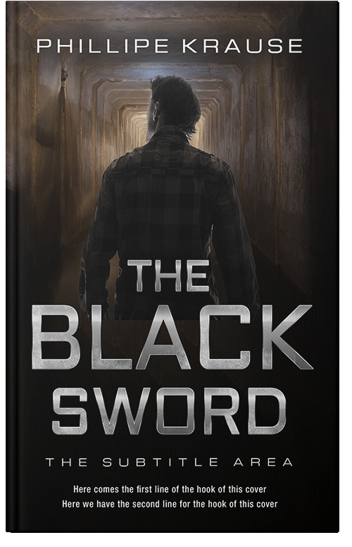 Front view of Premade Mystery & Thriller & Suspense Book Cover - Zeus