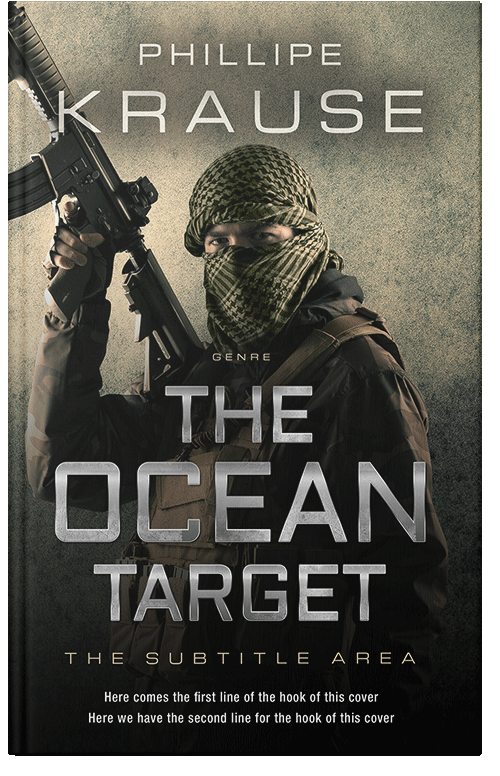 Front view of Premade Mystery & Thriller & Suspense Book Cover - Malta