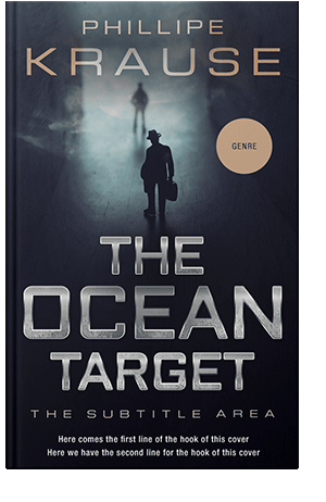 Pre Made Book Cover Black