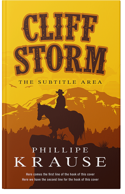 Front view of Premade Action & Adventure Book Cover - Supernova