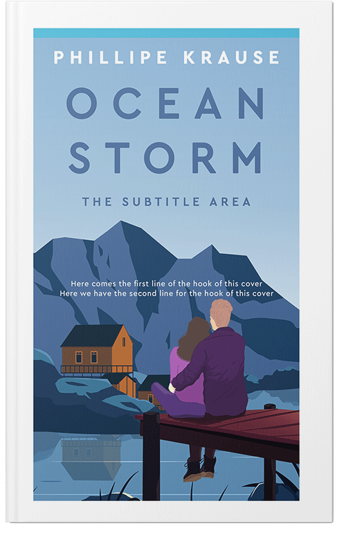 Front view of Premade Romance Book Cover - Half Baked