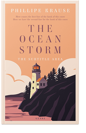 Pre Made Book Cover Bleached Cedar