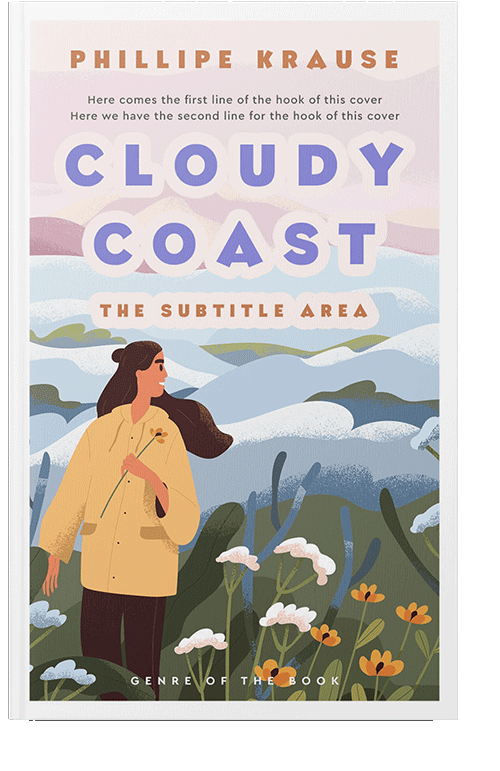 Front view of Ebb #25250 - Premade Travel Book Cover