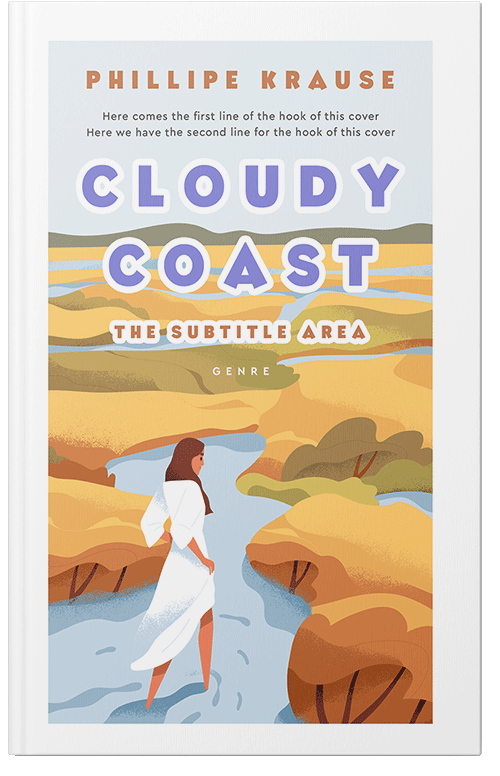 Front view of Premade Literary Fiction Book Cover - Botticelli