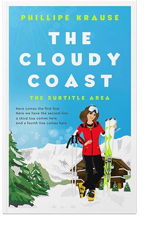 Pre Made Book Cover Picton Blue