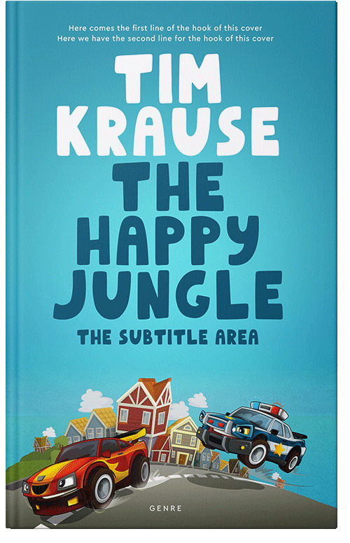 Front view of Premade Children's Book Cover - Shakespeare