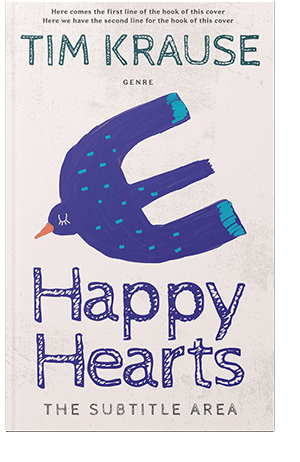 Pre Made Book Cover Chambray