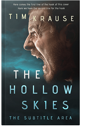 Pre Made Book Cover Outer Space