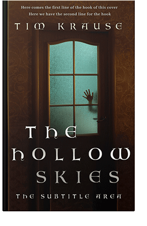 Pre Made Book Cover Graphite