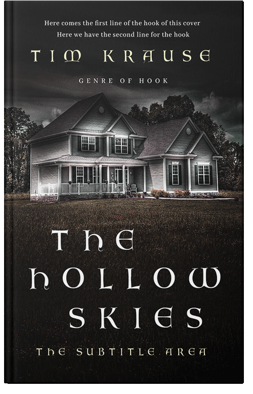 Front view of Premade Mystery & Thriller & Suspense Book Cover - Zeus