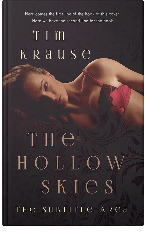 Front view of Premade Erotica Book Cover - Thunder