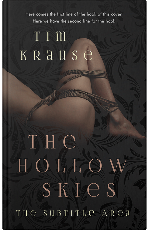 Front view of Premade Erotica Book Cover - Cod Gray