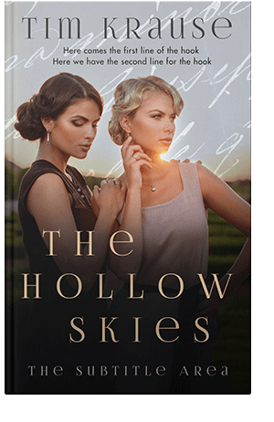 Pre Made Book Cover Silver Rust