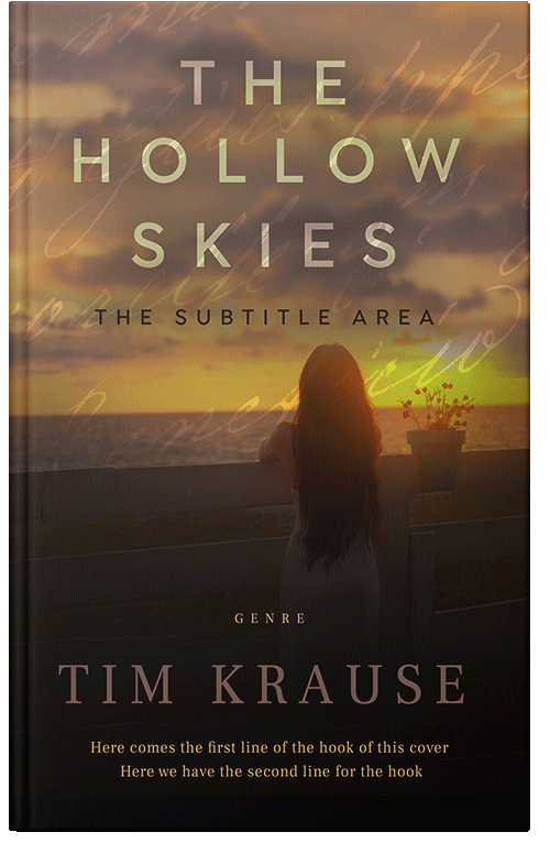 Front view of Premade Romance Book Cover - Eclipse