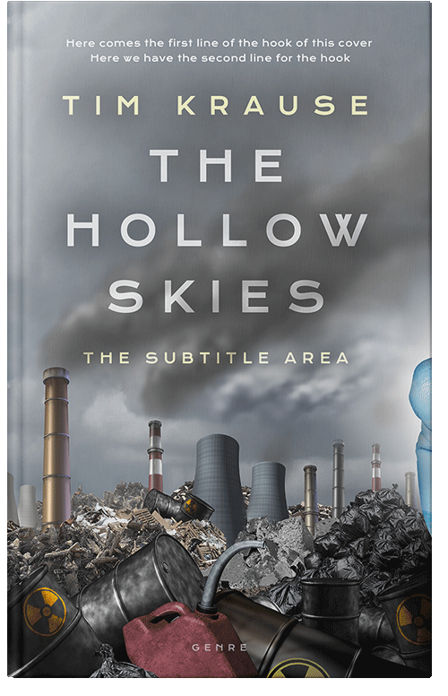 Front view of Premade Environment & Ecology Book Cover - Jumbo