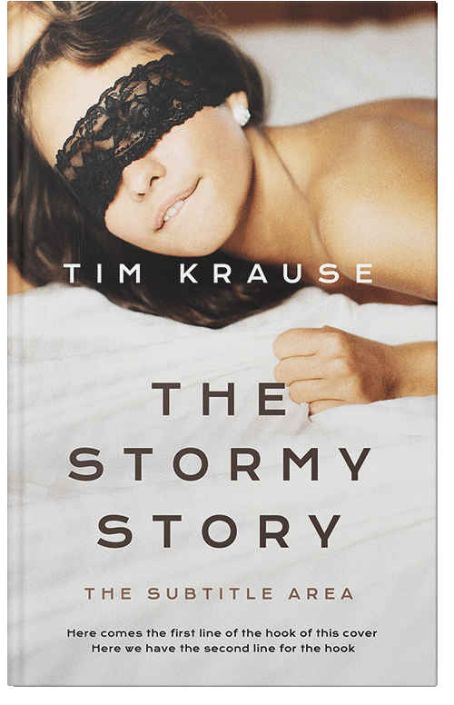 Front view of Premade Erotica Book Cover - Cocoa Brown