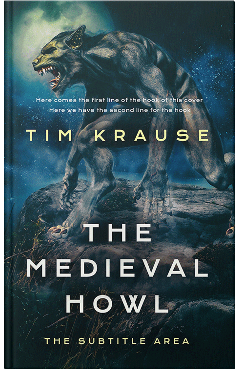 Front view of Premade Fantasy Book Cover - Firefly