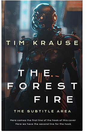 Pre Made Book Cover Woodsmoke