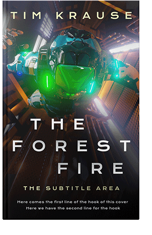 Pre Made Book Cover Heavy Metal