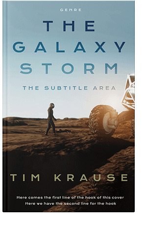 Pre Made Book Cover Heather