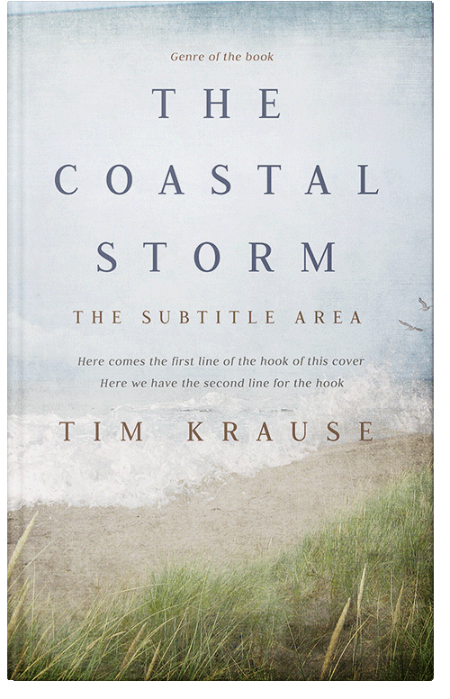 Front view of Premade Nature Book Cover - Gray Nurse