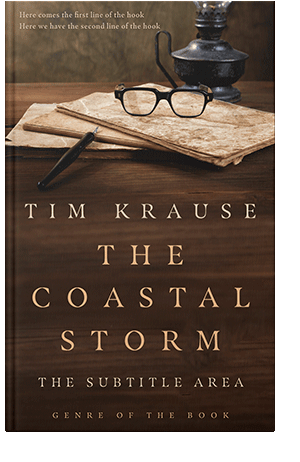 Pre Made Book Cover Cedar