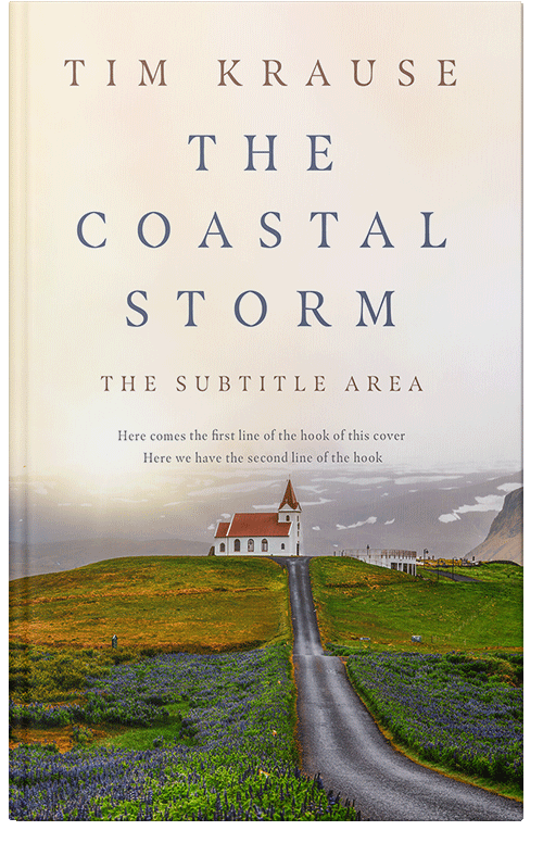 Front view of Premade Religion & Spirituality Book Cover - Pearl Bush