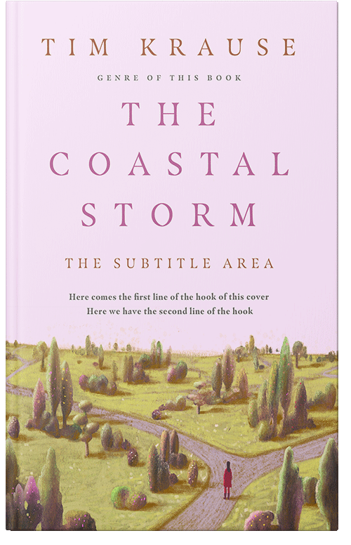 Front view of Premade Literary Fiction Book Cover - Barley Corn