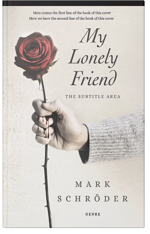 Front view of Premade Romance Book Cover - Dawn Pink