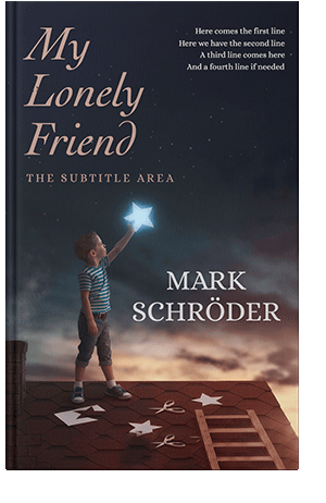 Pre Made Book Cover Steel Gray