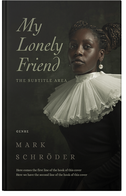 Front view of Premade Historical Book Cover - Rangoon Green