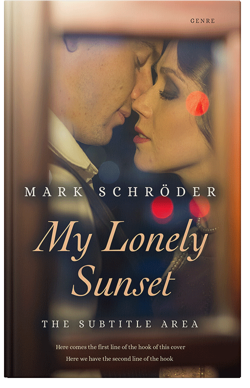 Front view of Premade Historical Book Cover - Thunder