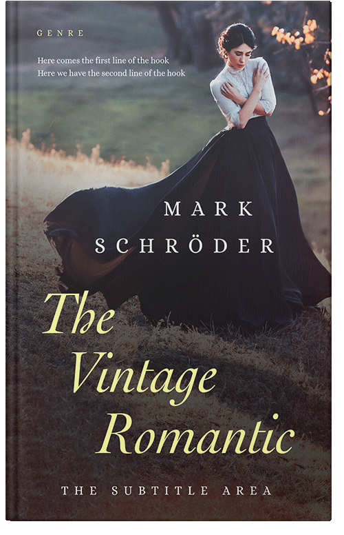 Front view of Premade Historical Book Cover - Thunder