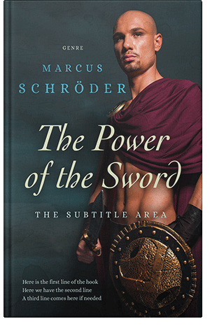 Premade Book Cover Shark