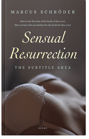 Premade Book Cover Taupe