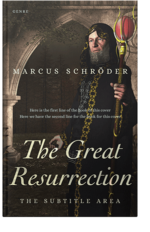 Pre Made Book Cover Zeus