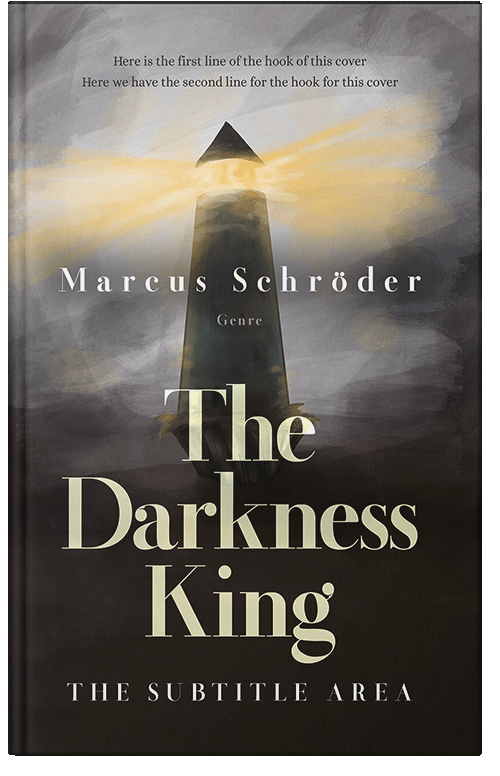 Front view of Premade Fantasy Book Cover - Akaroa