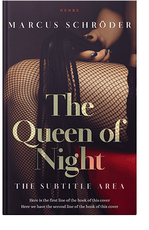 Pre Made Book Cover Old Rose