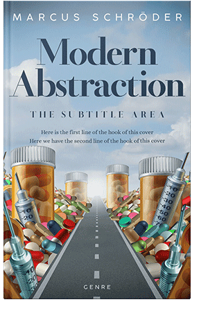 Pre Made Book Cover Heather