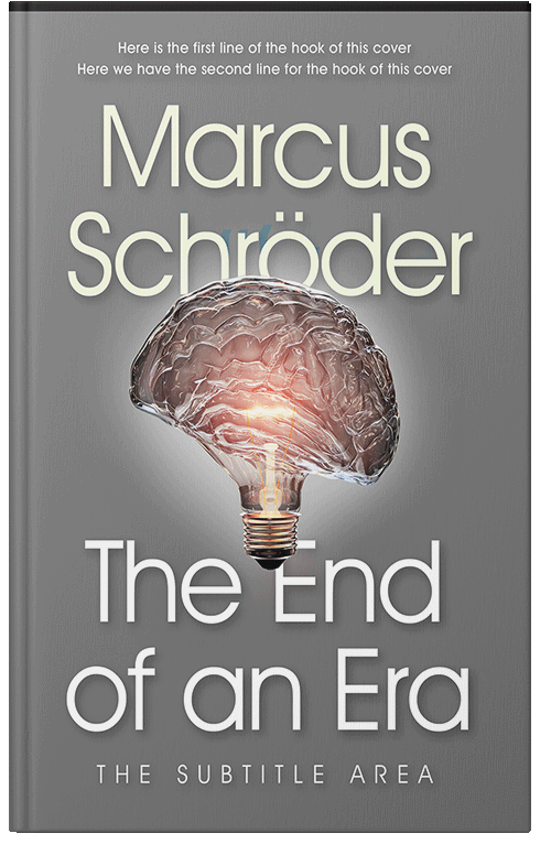 Front view of Premade Self-Improvement & Self-Help Book Cover - Gray