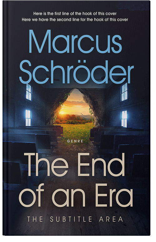 Front view of Premade Religion & Spirituality Book Cover - Cinder