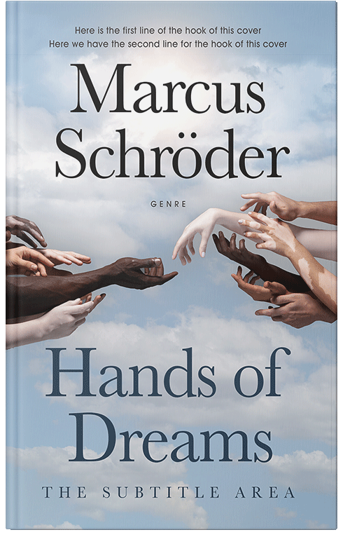 Front view of Premade Religion & Spirituality Book Cover - Ghost