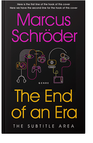 Pre Made Book Cover Night Rider