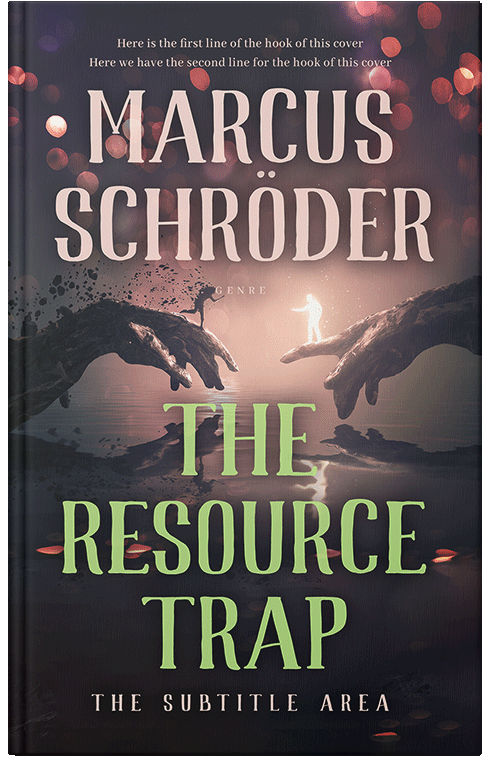 Front view of Premade Religion & Spirituality Book Cover - Akaroa