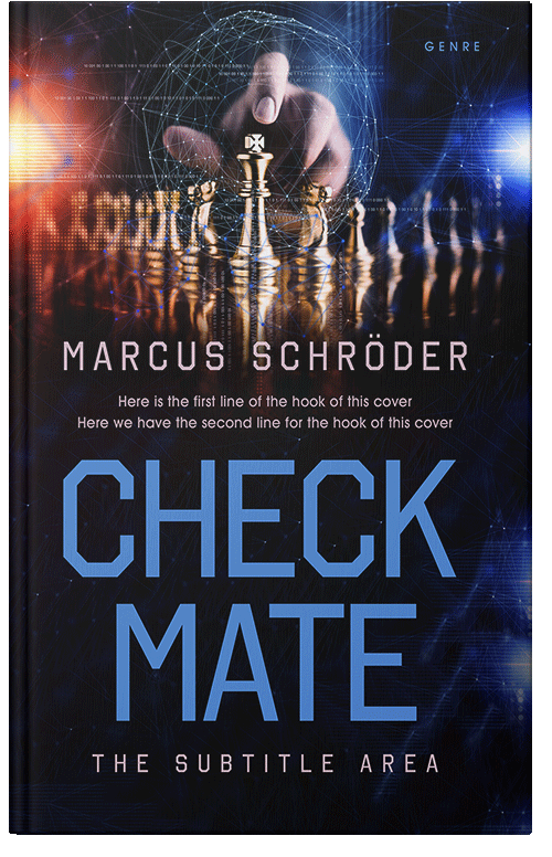 Front view of Premade Science Fiction Book Cover - Cinder