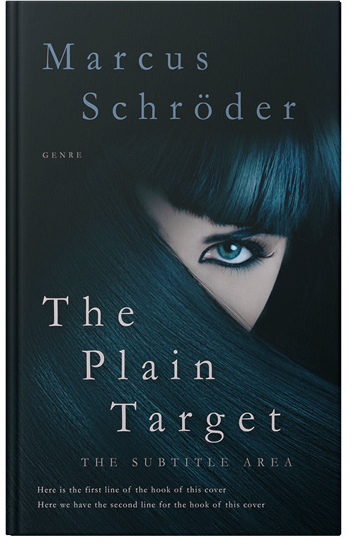 Front view of Premade Mystery & Thriller & Suspense Book Cover - Black Pearl