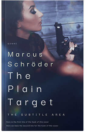 Pre Made Book Cover Port Gore