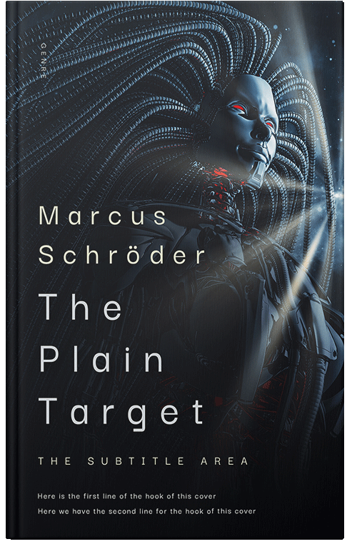 Front view of Premade Science Fiction Book Cover - Bunker