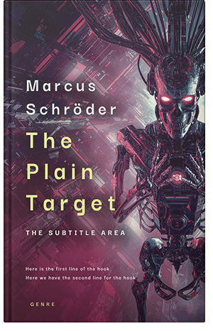 Premade Book Cover Livid Brown