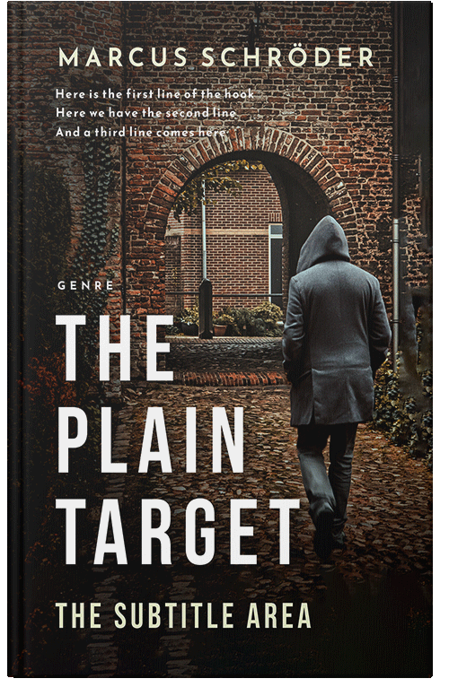 Front view of Premade Mystery & Thriller & Suspense Book Cover - Night Rider